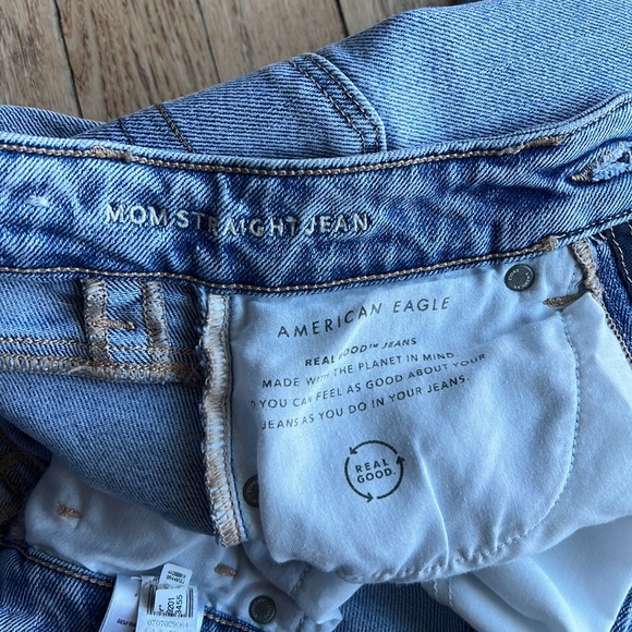 American eagle mom straight jeans size 00 like new condition - Picture 9 of 12